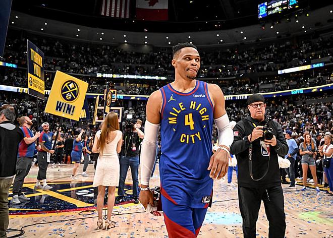 NBA 季后赛抢七：掘金胜快船晋级，威少全面表现亮眼