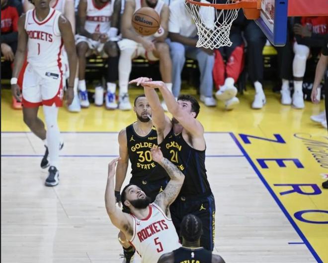 5月5日NBA季后赛火箭勇士抢七大战，系列赛局势跌宕起伏