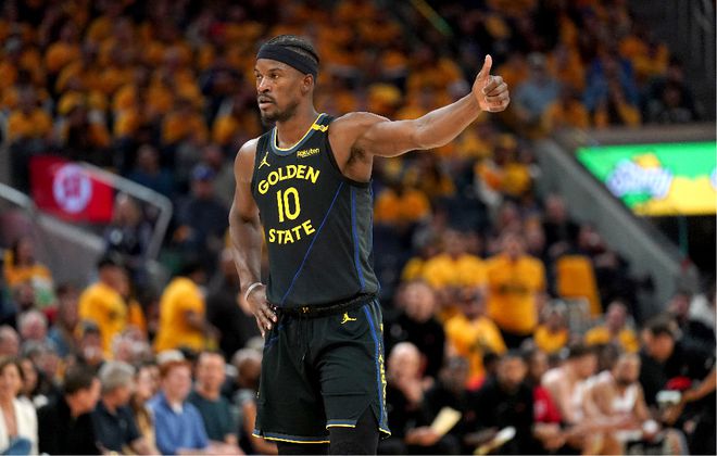NBA 季后赛首轮抢七：勇士 103-89 击败火箭晋级，希尔德库里巴特勒高光