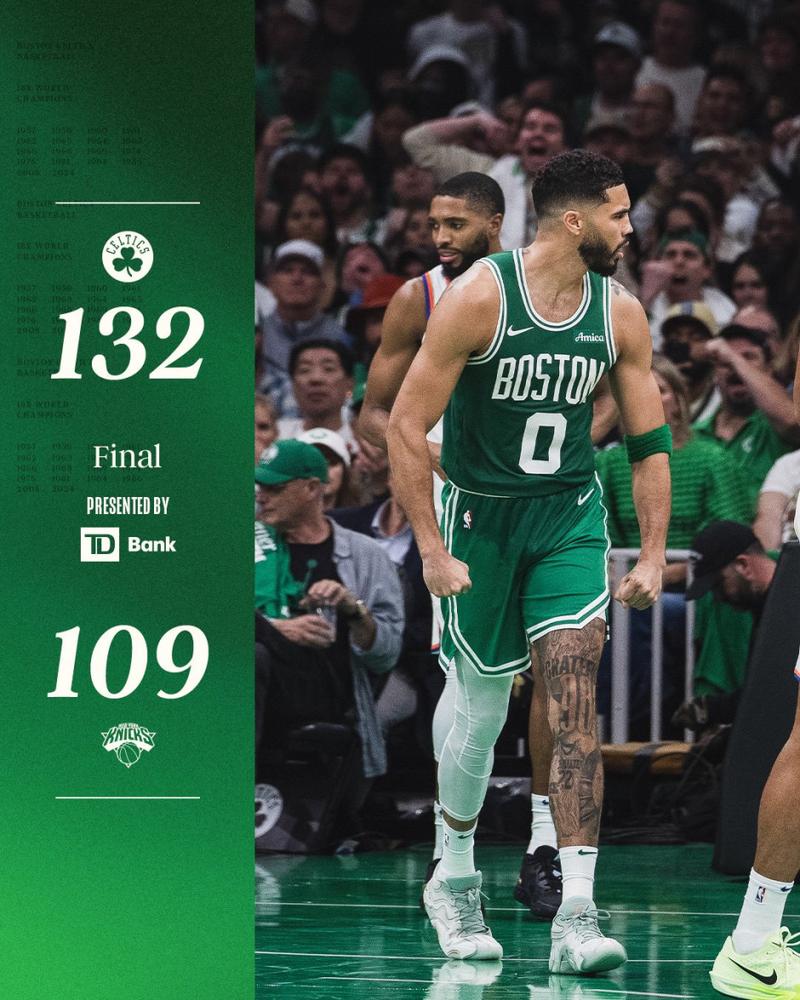 5月6日NBA东部半决赛G1前瞻：凯尔特人主场迎尼克斯