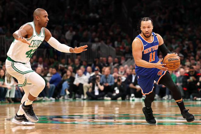 5月6日NBA季后赛东部半决赛G1，尼克斯20分大逆转胜凯尔特人