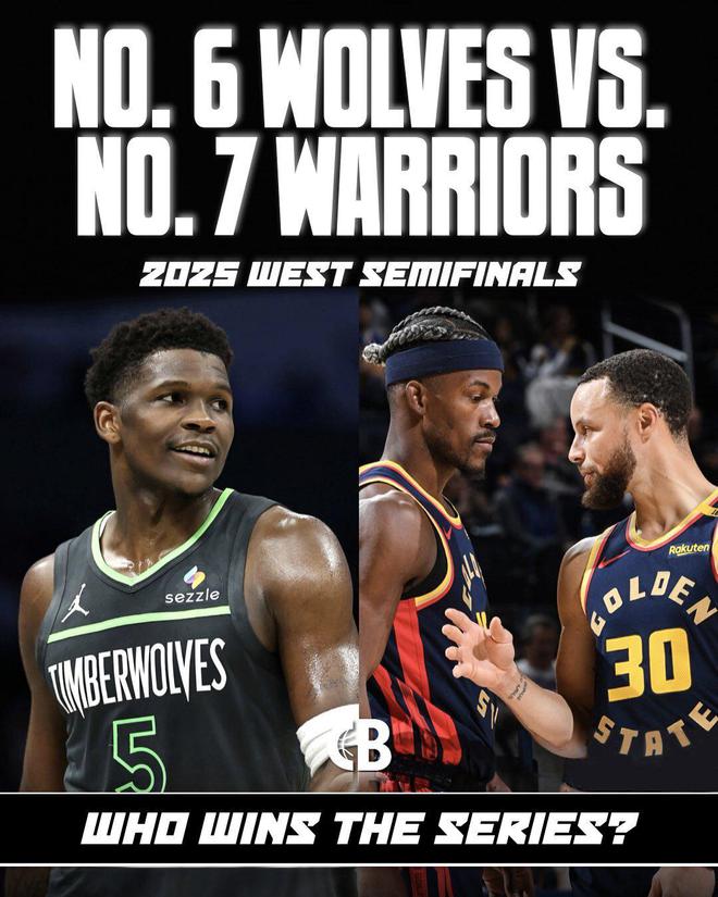 NBA官方预测：森林狼5大优势或6场淘汰勇士，库里成破局关键
