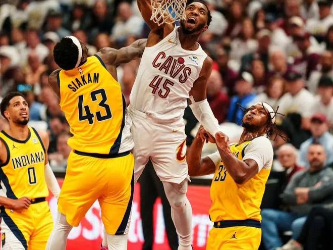 5月7日NBA季后赛东部半决赛G2：骑士主场负步行者0-2落后