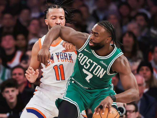 5月8日NBA季后赛东部半决赛第二场：凯尔特人0-2落后尼克斯