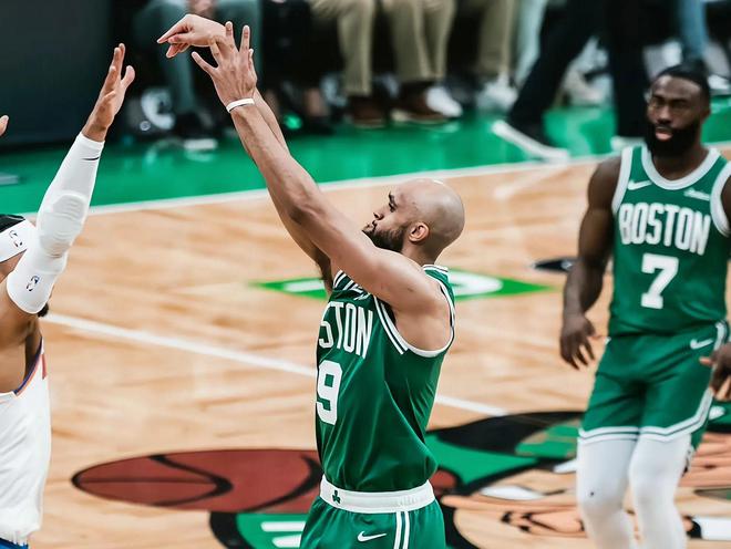 5月8日NBA季后赛东部半决赛G2！纽约尼克斯客场再胜凯尔特人总比分2-0领先