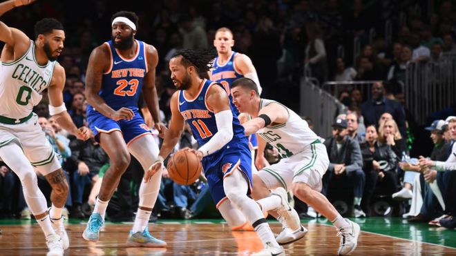 NBA 季后赛东部半决赛 G2：尼克斯 20 分大逆转，2-0 领先凯尔特人