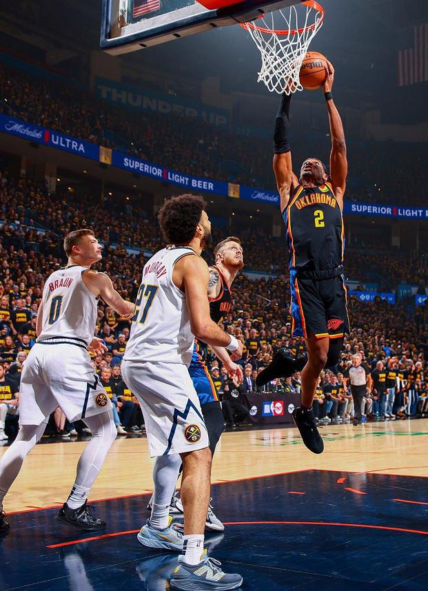 NBA东西部半决赛：主场球队似遭诅咒，雷霆打破魔咒血洗掘金