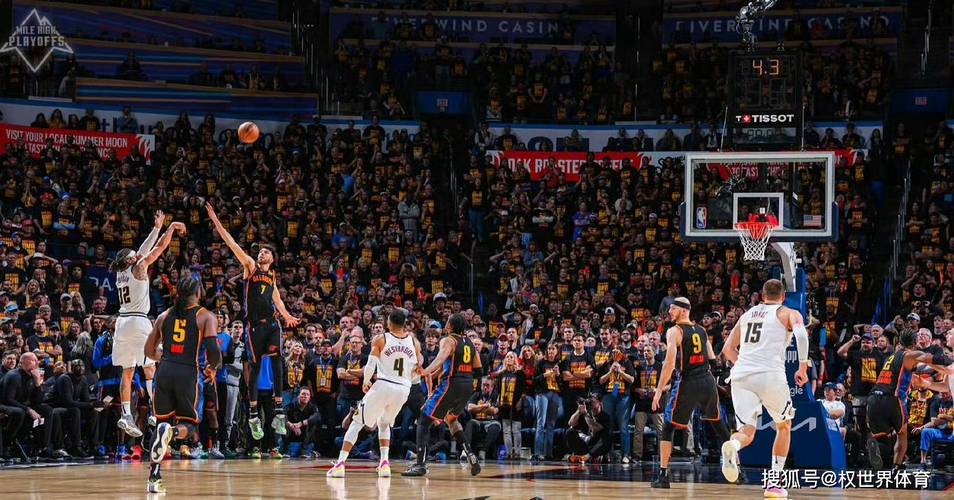 5月8日NBA季后赛西部半决赛雷霆与掘金第2场比赛战况
