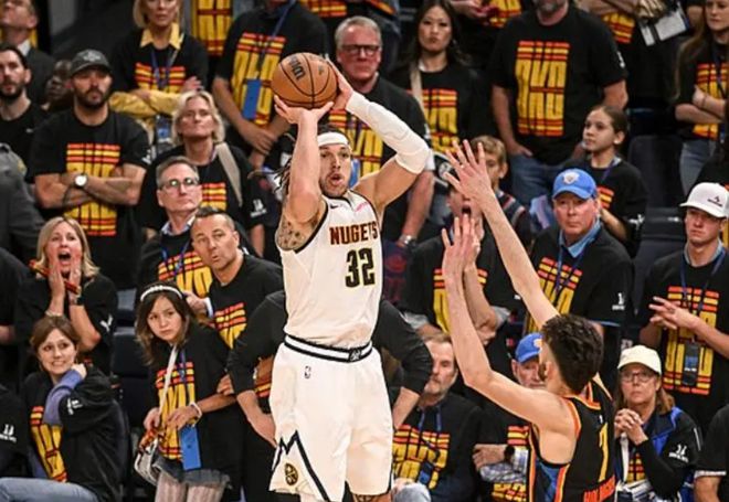 5月8日NBA2024-25季后赛次轮西部焦点之战：雷霆迎掘金再战