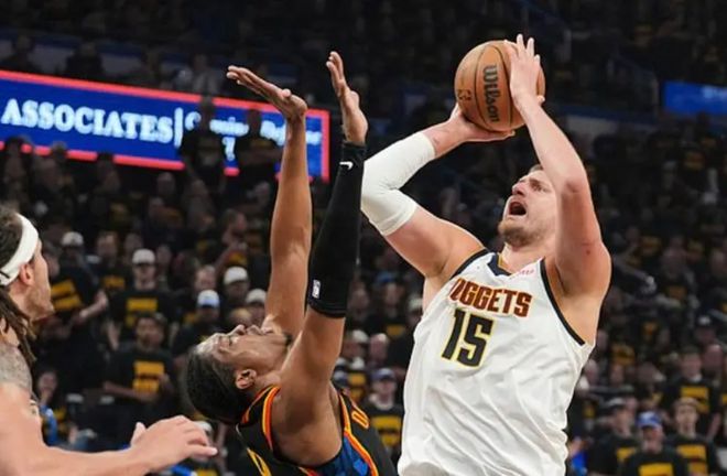 5月8日NBA2024-25季后赛次轮西部焦点之战：雷霆迎掘金再战