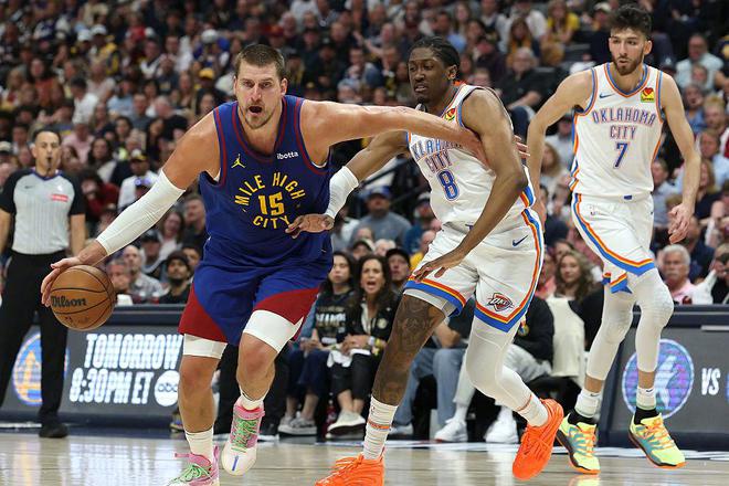 NBA 季后赛雷霆与掘金 G3：约基奇亚历山大引争议，穆雷波特表现出色