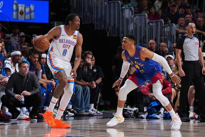 NBA 季后赛雷霆与掘金 G3：约基奇亚历山大引争议，穆雷波特表现出色