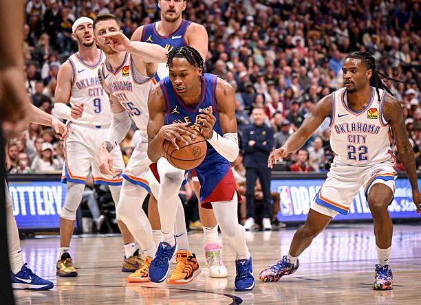 NBA西部半决赛G3：掘金主场险胜雷霆，佩顿-沃特森表现不俗