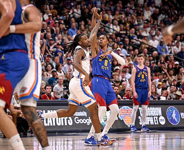 NBA西部半决赛G3：掘金主场险胜雷霆，佩顿-沃特森表现不俗