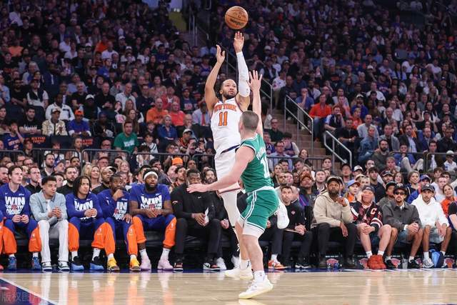 5月11日NBA季后赛凯尔特人客场战尼克斯，半场大比分领先